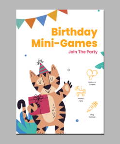 Kids Birthday Invitations